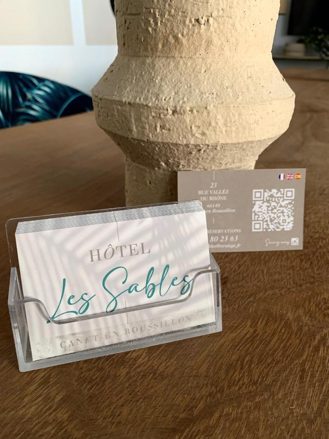 Hotel Les Sables - Urban Style - By Logis Hotels Canet-en-Roussillon Exterior photo